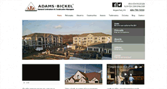 Desktop Screenshot of adamsbickel.com
